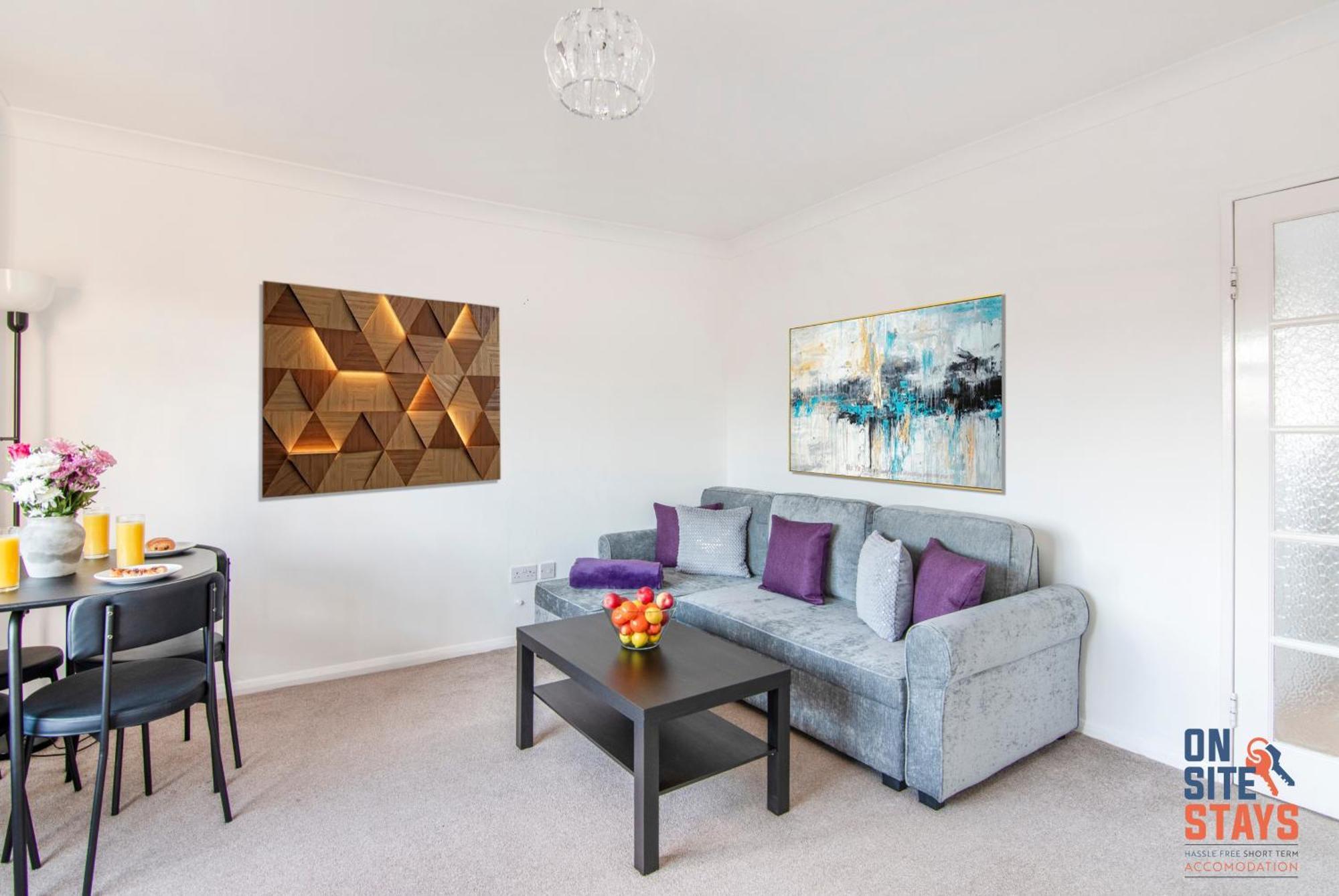 Onsitestays - Cosy 2-Bedroom Apartment With Private Entrance & Long Stay Prices Gravesend Esterno foto