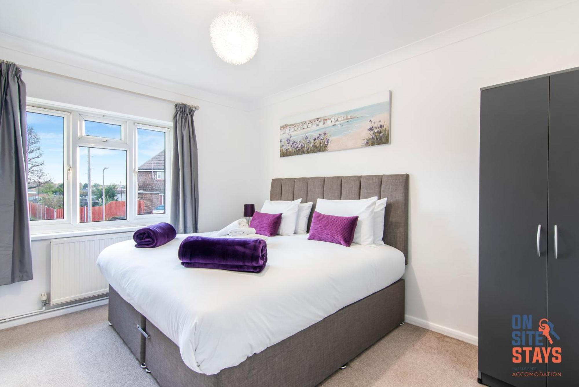 Onsitestays - Cosy 2-Bedroom Apartment With Private Entrance & Long Stay Prices Gravesend Esterno foto